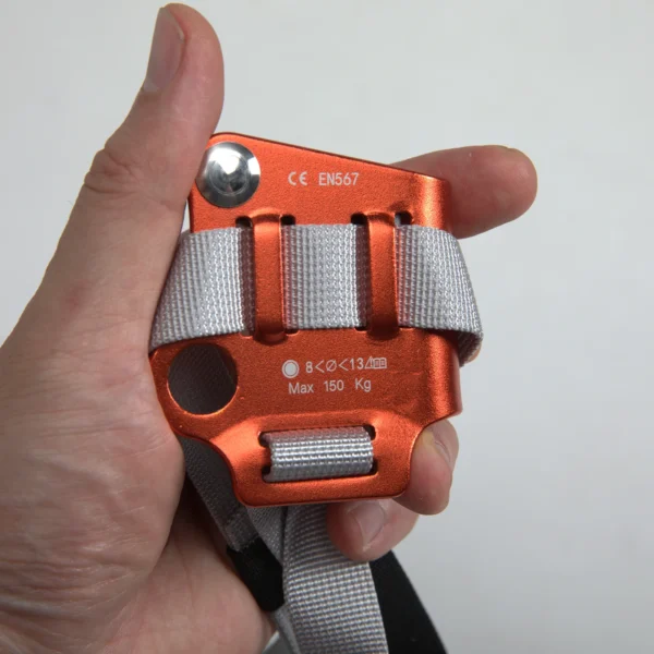L / R Foot Ascender Riser Tree Rock Climbing Fall Protection Equipment Gear Climbing Ascender Rigging Caving Gear Equipment - Image 3